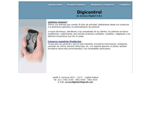 Tablet Screenshot of digicontrol.com.ar